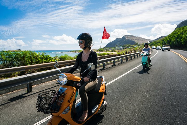 Hawaiian Style Moped Rental for the Day - Photo 1 of 7